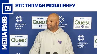 Thomas McGaughey on Special Teams Performance  New York Giants [upl. by Samala]