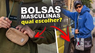 TOP3 As bolsas masculinas Qual escolher   Thi Martins [upl. by Calli]