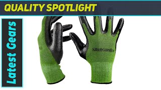 Bamboo Gardening Gloves  Ultra Grip and Maximum Comfort for All Seasons [upl. by Solorac539]