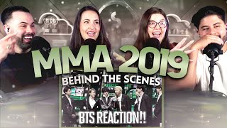 BTS quotMMA 2019 Behind The Scenesquot Reaction  We had to see how they pulled this off🤯  Couples React [upl. by Annalise]