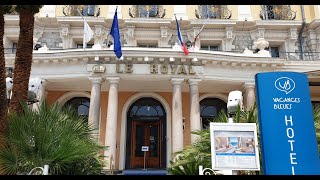 Vacances Bleues Hôtel Le Royal  NiceFrance  Sea Face Hotel Room  Promenade Des Anglais  নীস [upl. by Sower]