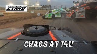 Wild racing for 10000 at 141 Speedway Night 1 [upl. by Netti]