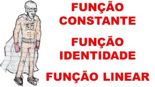 FUNÇÃO POLINOMIAL DO PRIMEIRO GRAU  AULA 1  FUNÇÃO CONSTANTE FUNÇÃO IDENTIDADE E FUNÇÃO LINEAR [upl. by Idonah]