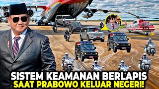 Pengamanan amp Fasilitas Mewah Presiden Indonesia Bikin China Terpukau Begini Gaya Bepergian Prabowo [upl. by Sirrad]