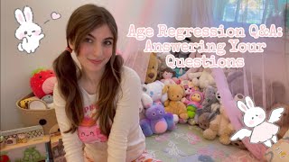 How to Regress Alone amp More Age Regression QampA ♡︎ [upl. by Htehpaj]