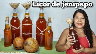 Passo a passo do melhor LICOR DE JENIPAPO que já provei  Vanuza Santos [upl. by Asyle858]