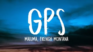 Maluma  GPS LetraLyrics ft French Montana [upl. by Yerffej]