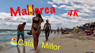 🏖️Cala Millor Mallorca 2023📷4K60 [upl. by Tartan5]