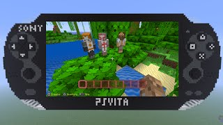 Minecraft PS Vita Edition  NEW  SCREENSHOT TEXTURE PACK  MORE INFO [upl. by Jaquenette345]