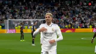 Federico Valverde Celebration  4K Free Clip For Edits [upl. by Elyak674]