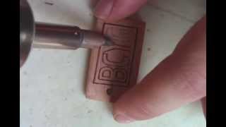 How to Make a Wooden Keychain [upl. by Halland]