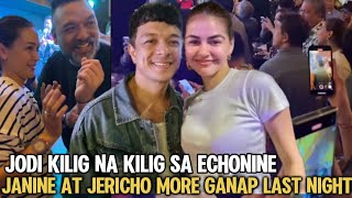 LOOK ECHONINE JANINE AT JERICHO MORE KAGANAPAN LAST NIGHT PARTY THANKS GIVING JODI KILIG NA KILIG [upl. by Ylil]