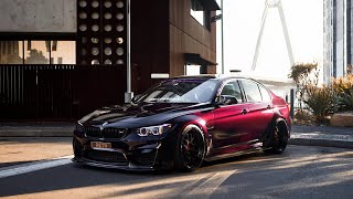 BONES  TIMBERLAKE Slowed Reverb BMW M3 Purple Rein Video [upl. by Xonk]