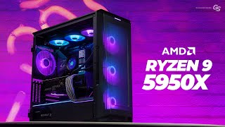 AMD Ryzen 9 5950X AORUS X570 XTREME Build with Benchmarks [upl. by Iyre918]