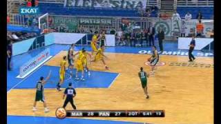 MAROUSIPANATHINAIKOS 8078 PANATHINAIKOS HIGHLIGHTS [upl. by Anaehs]