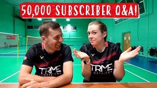 Badminton advice goals and marriage  50000 Subscriber QampA [upl. by Russon554]