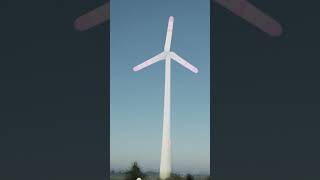 WIND FARM IN GERMANY wind farm windfarm wiatrak shorts short [upl. by Atnamas]