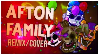 FNAF SONG  Afton Family RemixCover  FNAF LYRIC VIDEO [upl. by Lali]