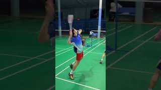 Serious practice will help you progress faster badminton [upl. by Llorrad]