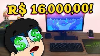 O SETUP DE R1600000 e como eu paguei bem menos [upl. by Itnaihc]