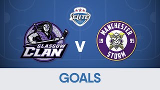 Goals amp Reaction Glasgow Clan 32 Manchester Storm 080220 [upl. by Sinned]