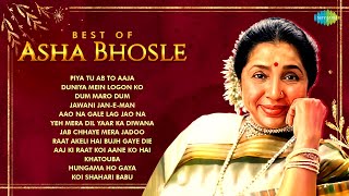 Best Of Asha Bhosle  Piya Tu Ab To Aaja  Duniya Mein Logon Ko  Dum Maro Dum  Old Hindi Songs [upl. by Udall]