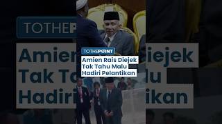 Amien Rais Diolokolok saat Hadiri Pelantikan PrabowoGibran Warganet Gak Tahu Malu Pak [upl. by Aronas]