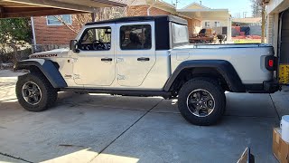 Jeep Gladiator EcoDiesel Fuel Filter Replacement [upl. by Ahsemrac571]