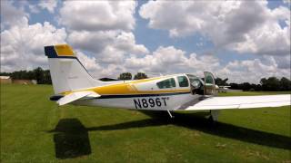 Beechcraft Bonanza F33 Low Pass [upl. by Ohce]