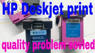 HP DeskJet 23302300233227202721272227232729112101212 print quality problem solutions [upl. by Melba446]