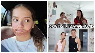 DRIVER TEST FAIL PRANK  VLOG1942 [upl. by Little]