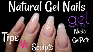 ♡HOW TO NATURAL GEL NAILS  NEW TGB NUDE HARD GELPOTS♡ [upl. by Eimmelc596]