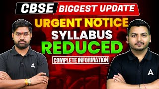 🔴 CBSE Board Exam 2025 Major Changes Announced😲 CBSE Class 10 amp Class 12 Syllabus Reduced [upl. by Terris963]