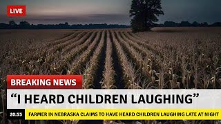 BREAKING NEWS Terrified Farmer Hears Children Laughing Late At Night In Corn Field [upl. by Ardnaed]