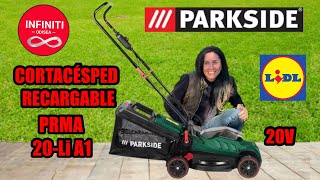 Cortacesped recargable parkside 20v [upl. by Alveta]