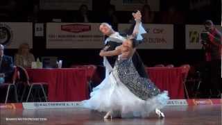 Czech Dance Open 2012  World Open STD  solo Slow Foxtrot  Marco Cavallaro amp Letizia Ingrosso [upl. by Piscatelli]