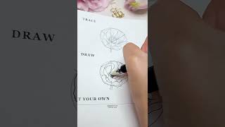 How I draw flowers  Lisianthus step by step [upl. by Wendolyn]