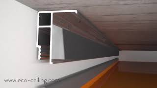 Stretch Ceiling Installation and Benefits  ECO CEILING [upl. by Yer377]