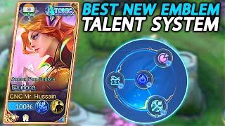 EUDORA NEW UPDATE BEST EMBLEM TALENT SYSTEM 2023 Patch 1794   Mlbb [upl. by Pris69]