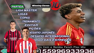 WINNING ELEVEN 2024 PS2  BOMBA PATCH UPDATE TRANSFER AUGUST  ULTRA WIDE [upl. by Bobette]