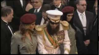 HD Sacha Baron Cohen as The Dictator at the Academy Awards [upl. by Nixon]