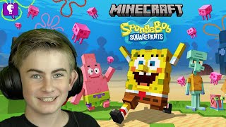 Spongebob Minecraft on HobbyFamilyTV [upl. by Gianina777]