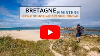 Bretagne  Randonnée sur GR34® entre Morlaix et Plouguerneau [upl. by Laveen]