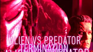 Alien Vs Predator Termination Stop Motion film [upl. by Nwahsirhc]