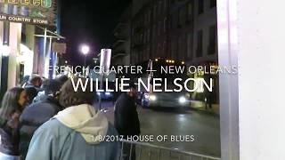 Willie Nelson’s Tour Bus  Parallel Parks in The French Quarter  New Orleans LA [upl. by Aneerol98]