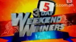 TV Promo for Weekend Winners 23 August Saturday Edition [upl. by Borries573]