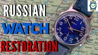 Russian Pobeda  Победа  Watch Restoration [upl. by Eelsel]