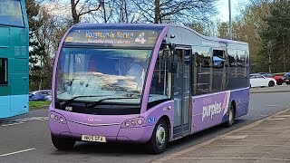 RARE Go North East Optare Solo SR 658 At Heworth On The 4 [upl. by Guttery]