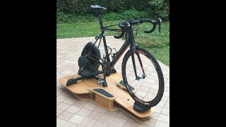 Rocker Plate pour home trainer Elite Direto XR Roulez dans le monde virtuel de swift rouvy bkool [upl. by Niraa]