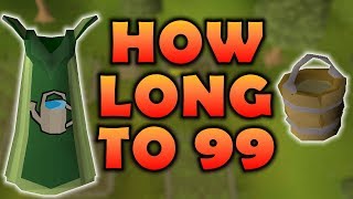 OSRS 99 Farming 2xp At A Time  How Long To 99  Old School Runescape [upl. by Nire]